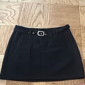 Black Mini Skirt